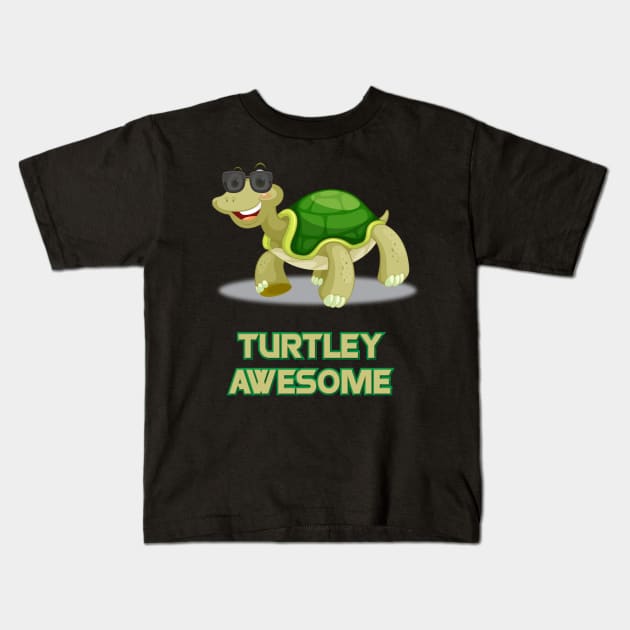 Turtley Awesome Kids T-Shirt by ForbiddenFigLeaf